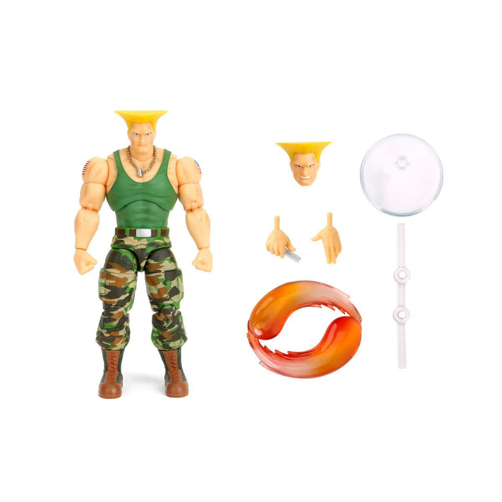 Street Fighter II The Final Challengers Guile Jada Toys
