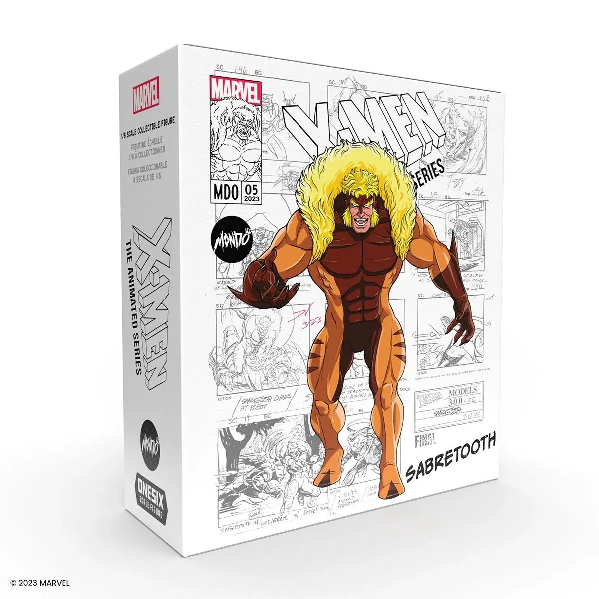 X-Men The Animated Series Sabretoot by mondo 30cm Altura
