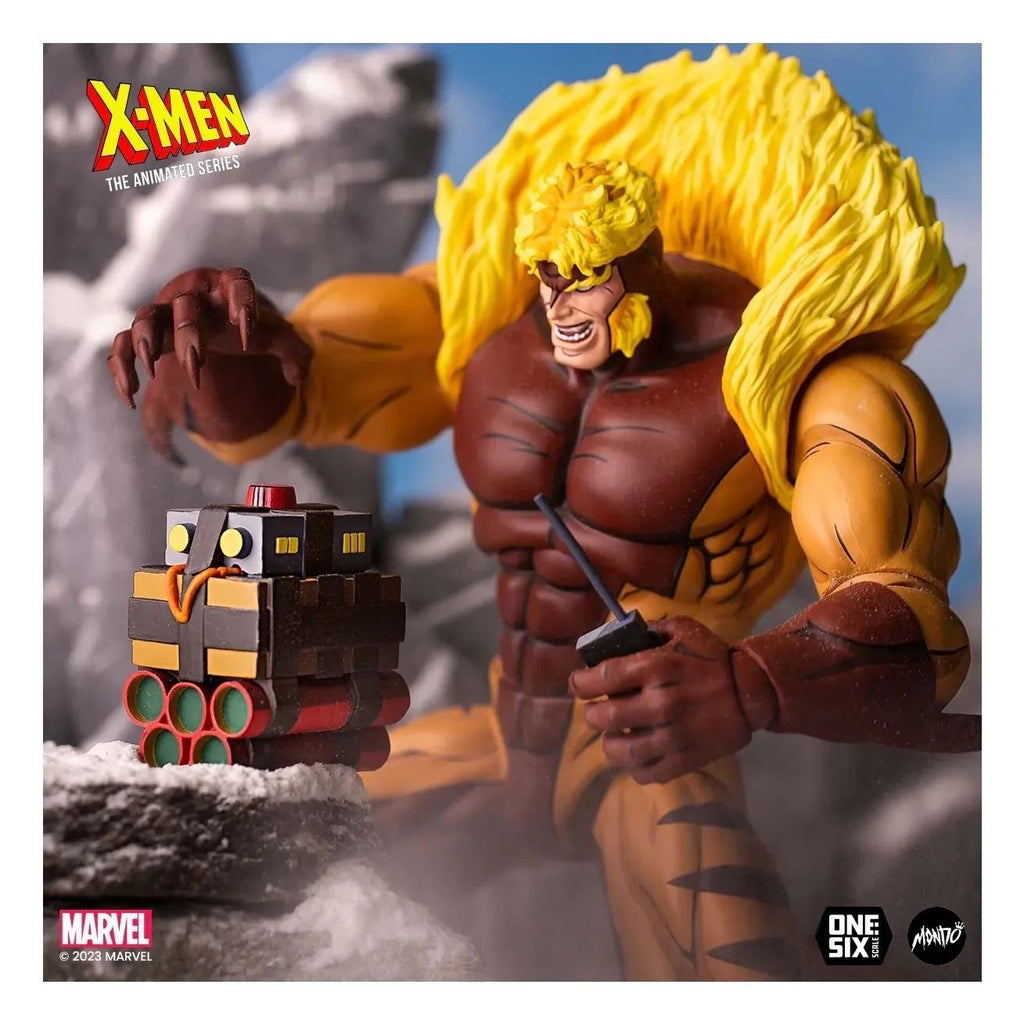 X-Men The Animated Series Sabretoot by mondo 30cm Altura