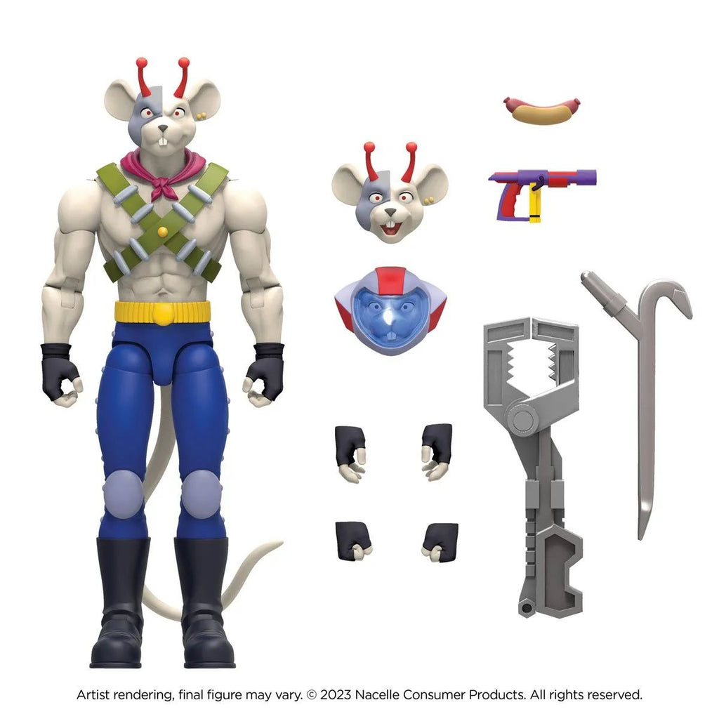 Figura Moto Ratones Biker Mice From Mars Moto Raton Vinnie