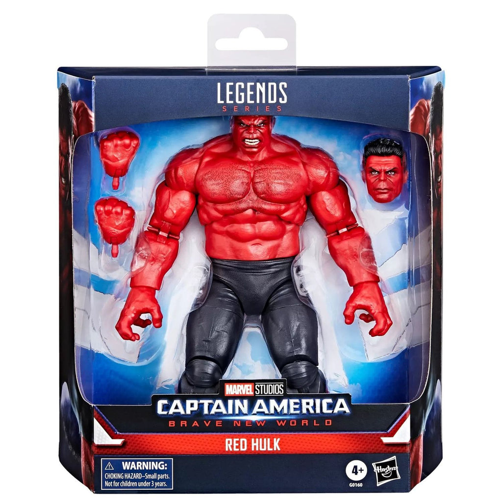 Capitan America Marvel Legends Red Hulk Deluxe