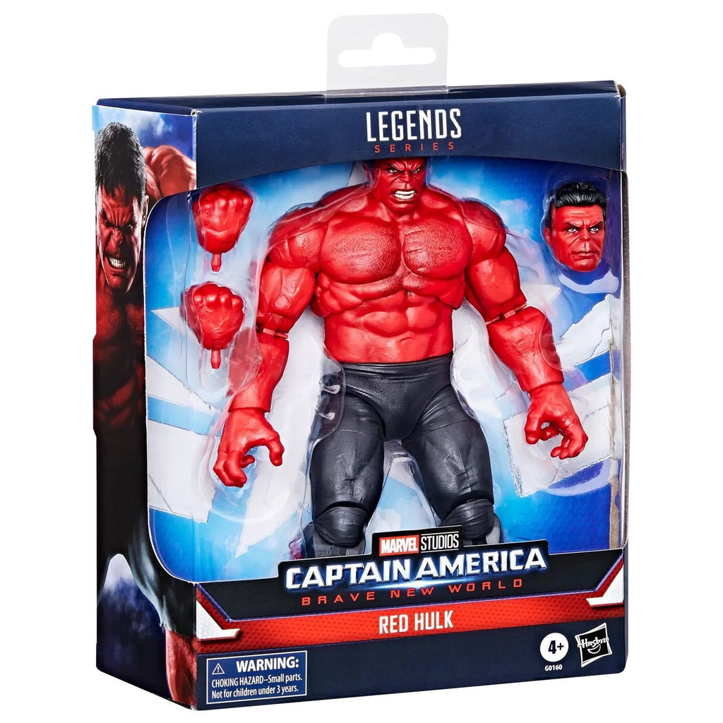Capitan America Marvel Legends Red Hulk Deluxe