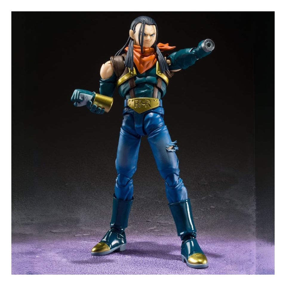 Dragon Ball GT SH Figuarts Super Androide 17 Exclusivo JP