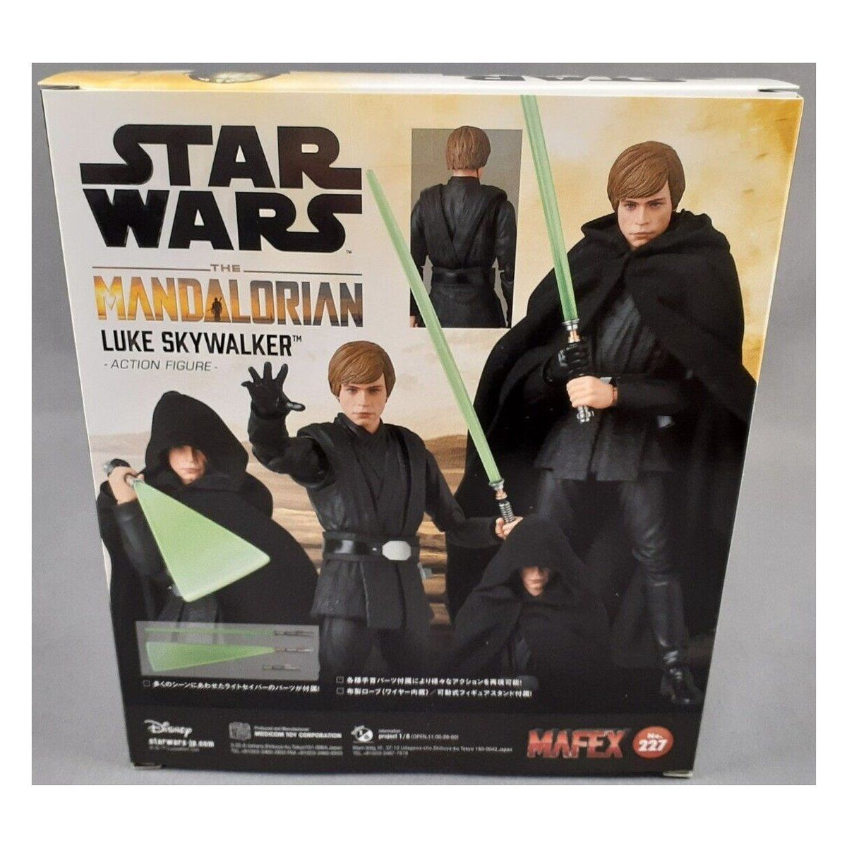 The Mandalorian MAFEX Nro 227 Luke Skywalker