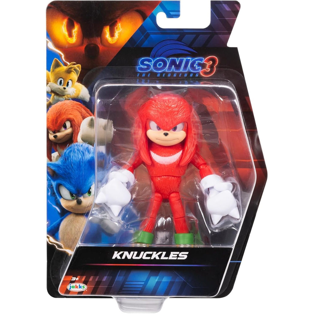 Figura de Accion Knuckles La Pelicula Sonic 3 the Hedgehog Nudillos