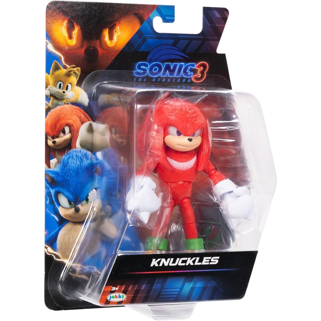 Figura de Accion Knuckles La Pelicula Sonic 3 the Hedgehog Nudillos