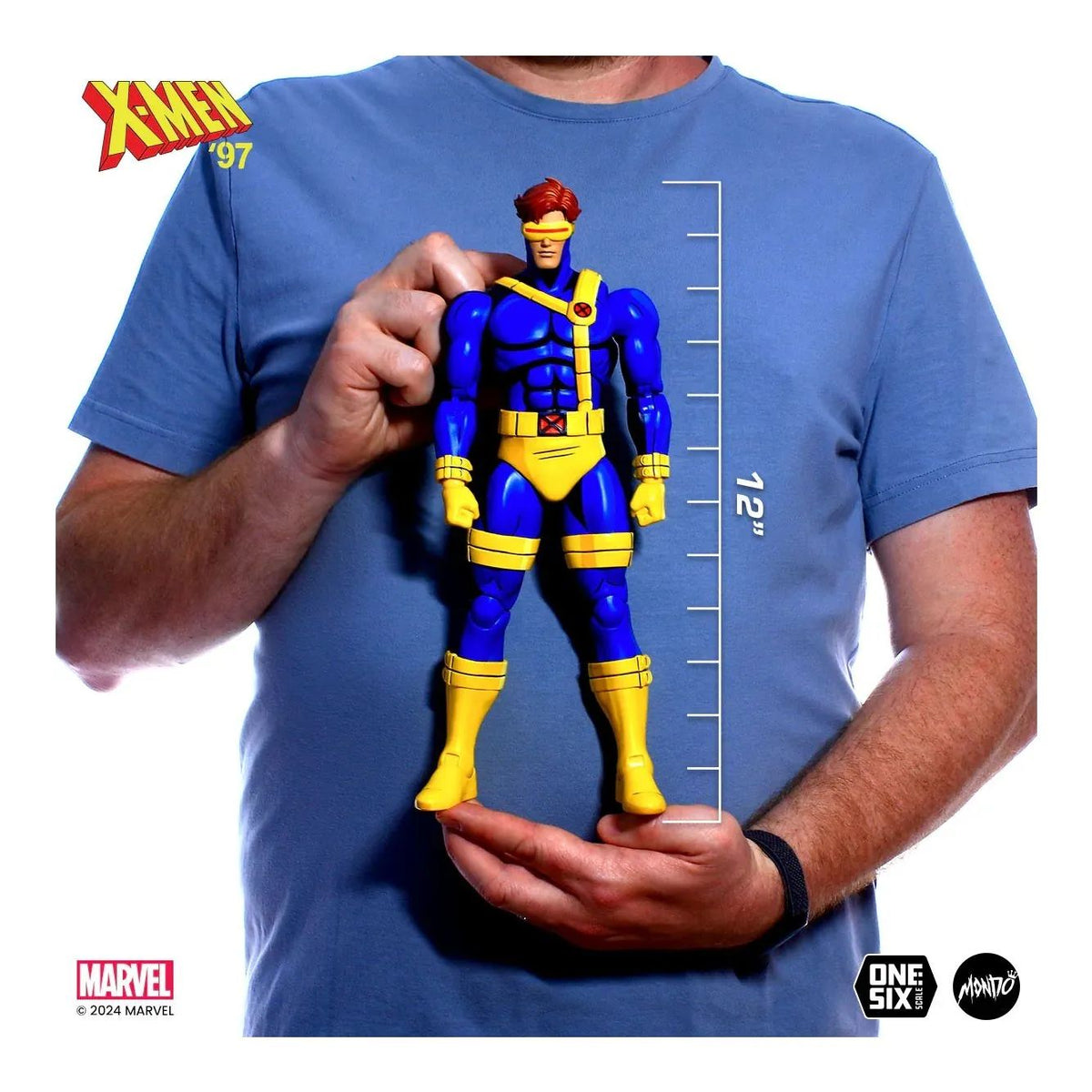X-Men 97 Ciclope Marvel Animated Cyclops By Mondo 30cm