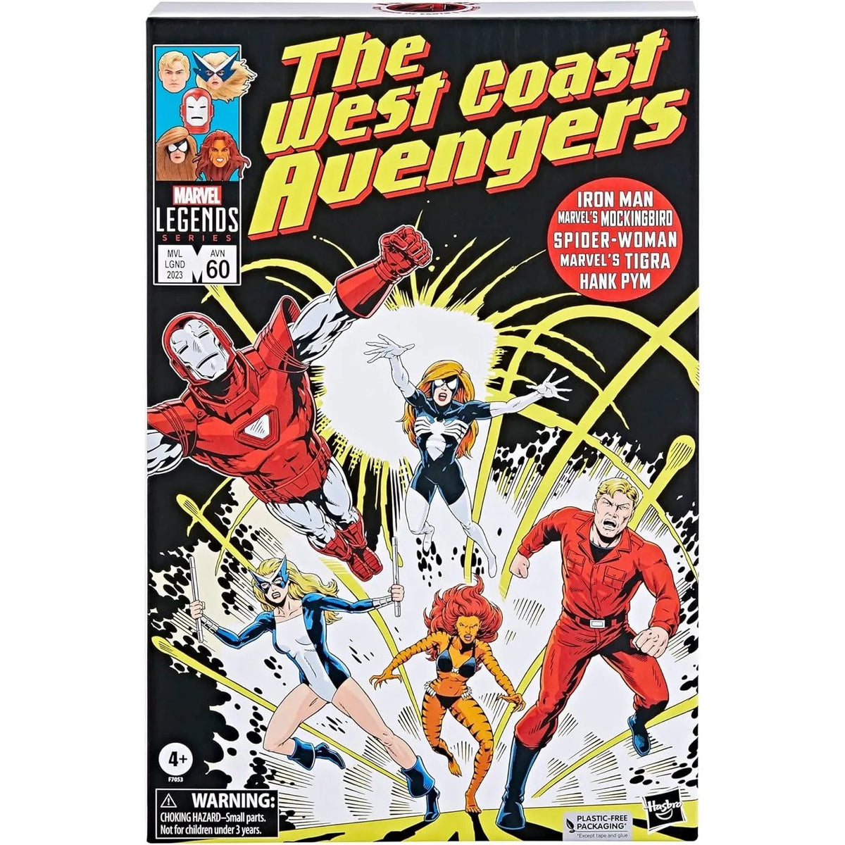 West Coast Avengers Marvel Legends Exclusive Five-Pack