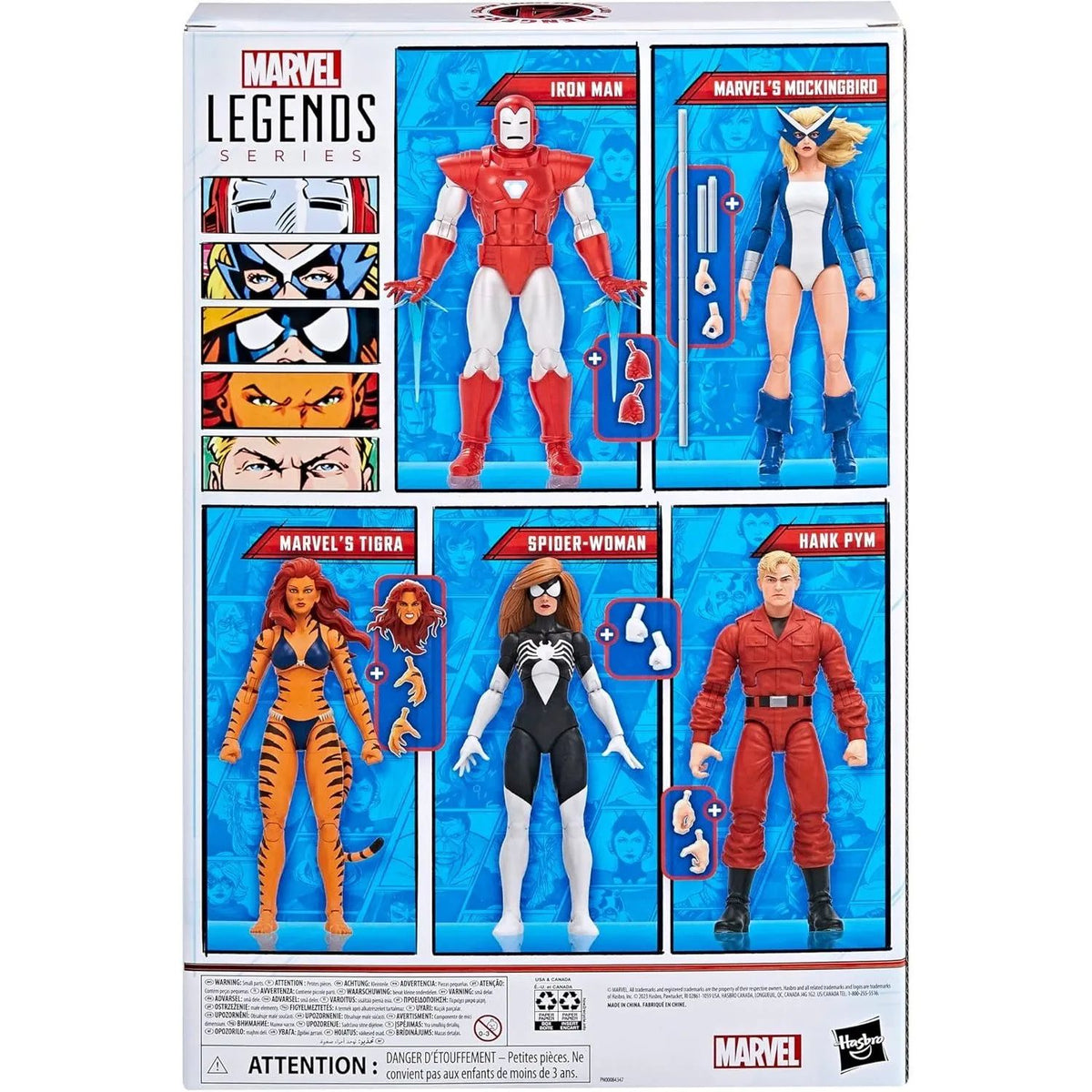 West Coast Avengers Marvel Legends Exclusive Five-Pack