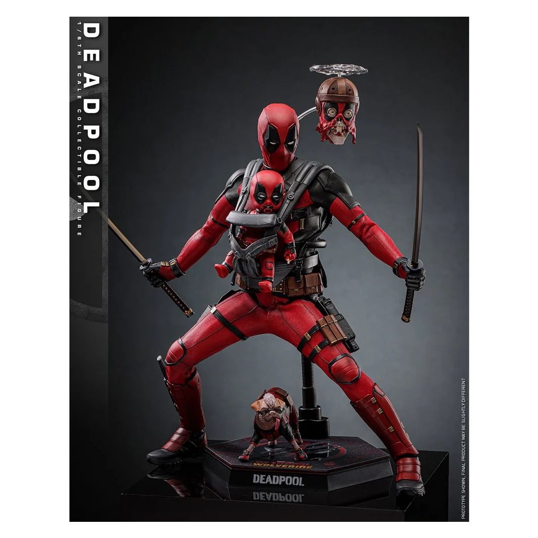 Figura Deadpool Movie Deadpool & Wolverine 31cm Altura