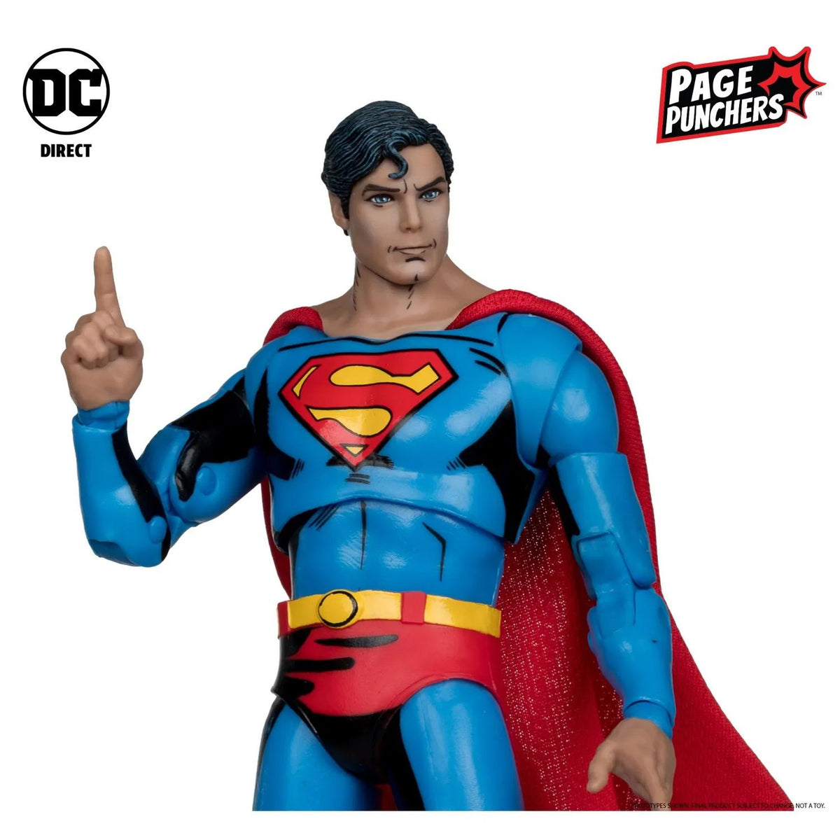 Superman 1978 Incluye Comic DC Page Punchers Mcfarlane