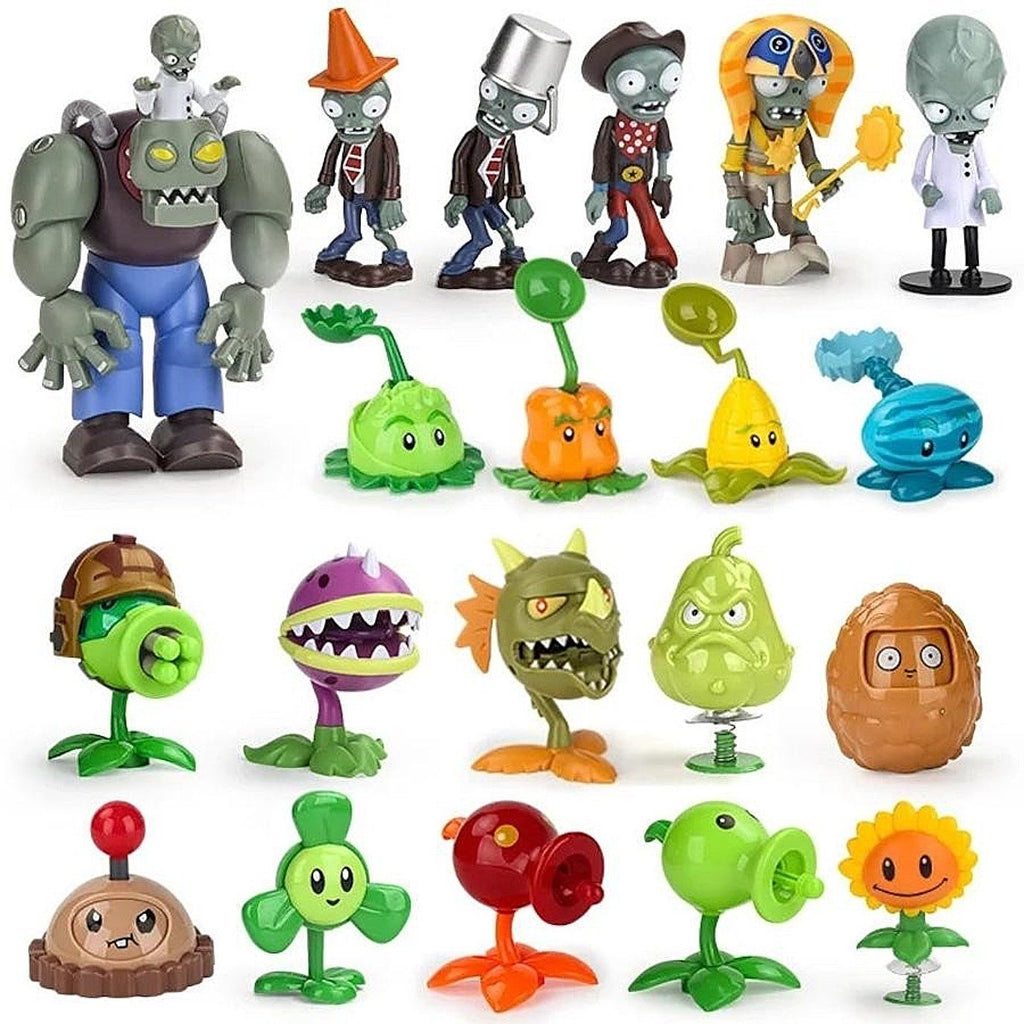Set 22 Figuras Plantas vs Zombies 2 Kit Completo