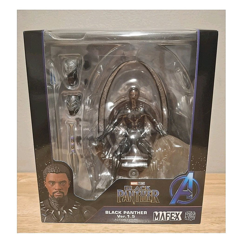 Pantera Negra Marvel MAFEX 230 Black Panther Ver 1.5