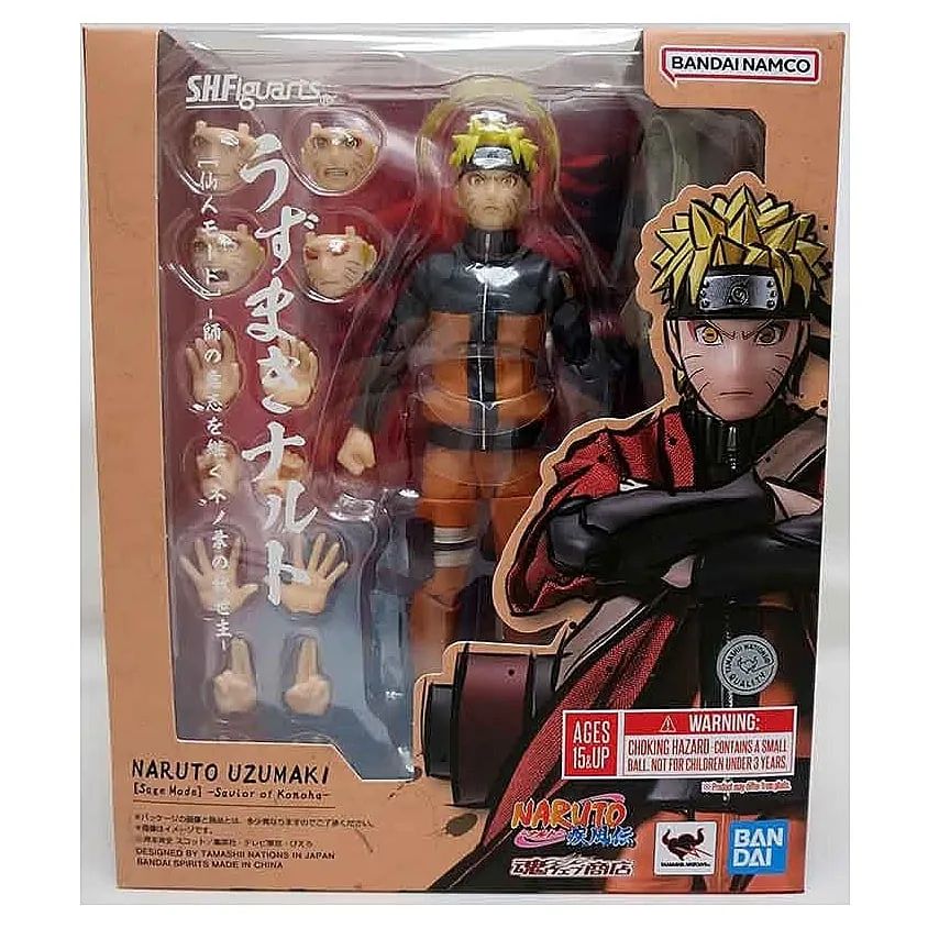 Naruto Shippuden SH Figuarts Naruto Uzumaki Modo Sabio