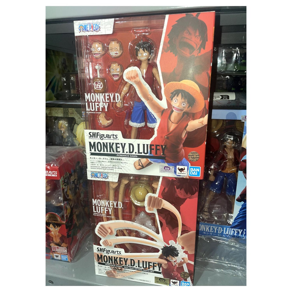 One Piece SH Figuarts Monkey D Luffy & Gum Gum Parts Set