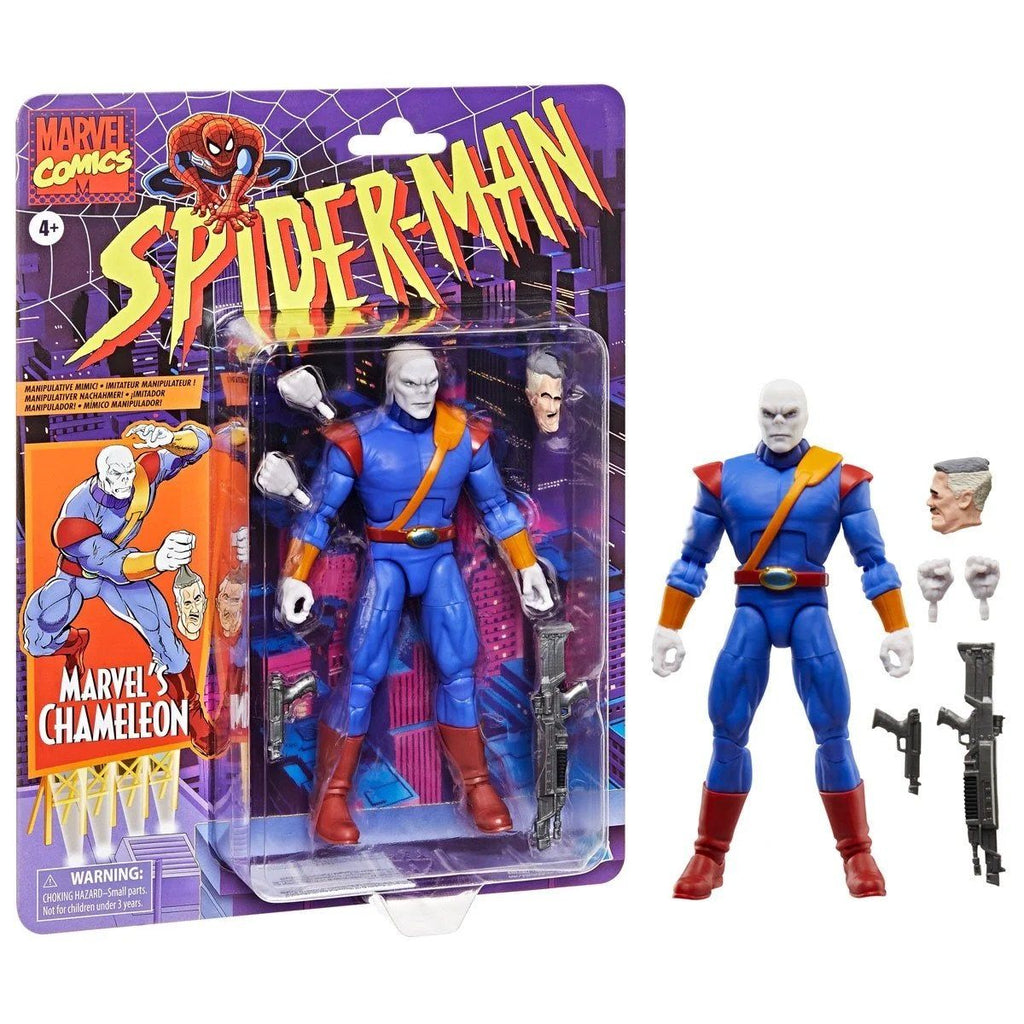 Spider-Man Marvel Legends Retro Collection Chameleon