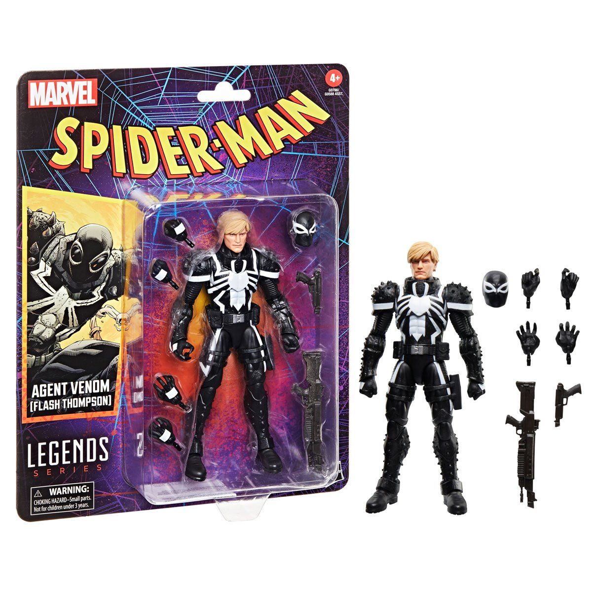 Spider-Man Marvel Legends Retro Collection Agent Venom