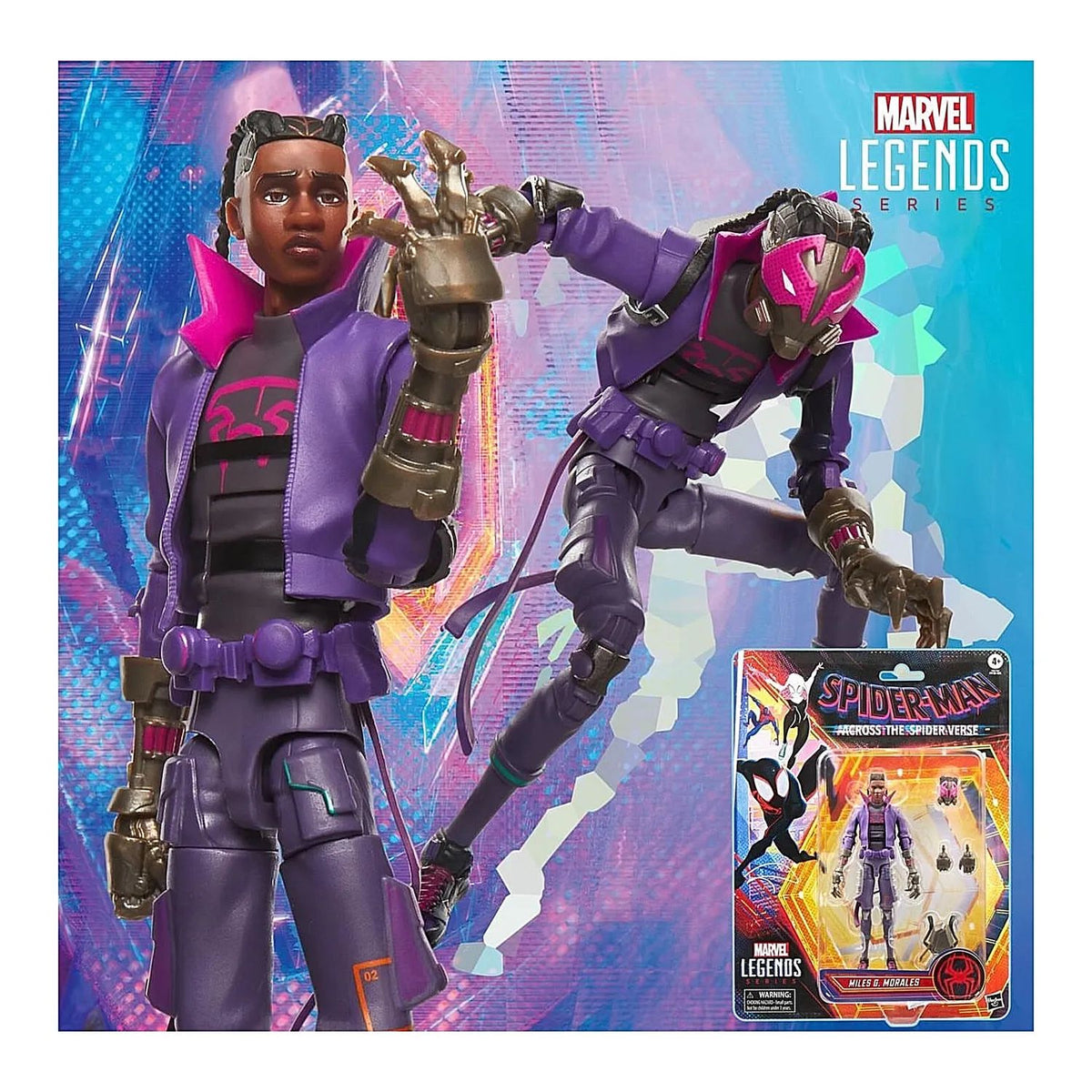 Spider-Man Across Spider-Verse Marvel Legends Miles Morales