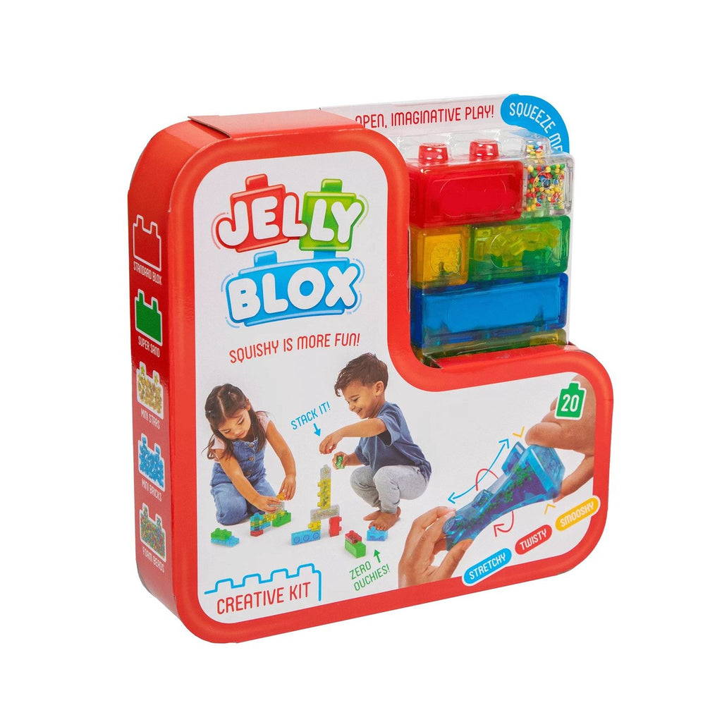 Set Bloques de Construcción Sensorial Estirables de 20 Piezas tipo Goo Jit Zu