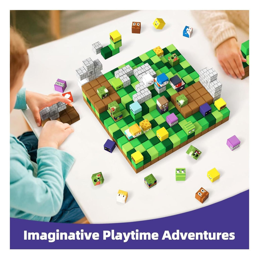 Bloques magnéticos MagWonder World cubos de imanes 48 PIEZAS