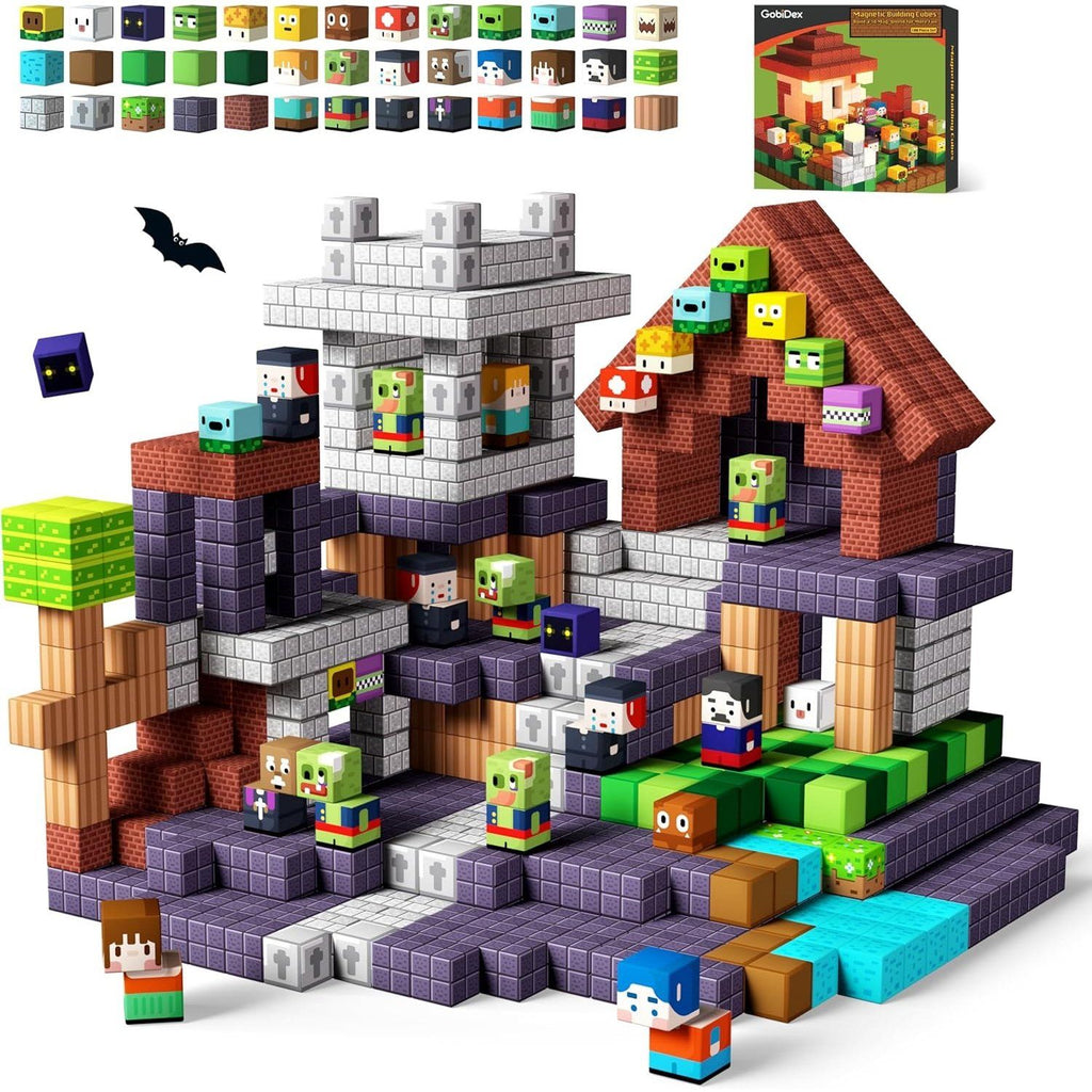 Bloques magnéticos MagWonder World cubos imanes 100 PIEZAS