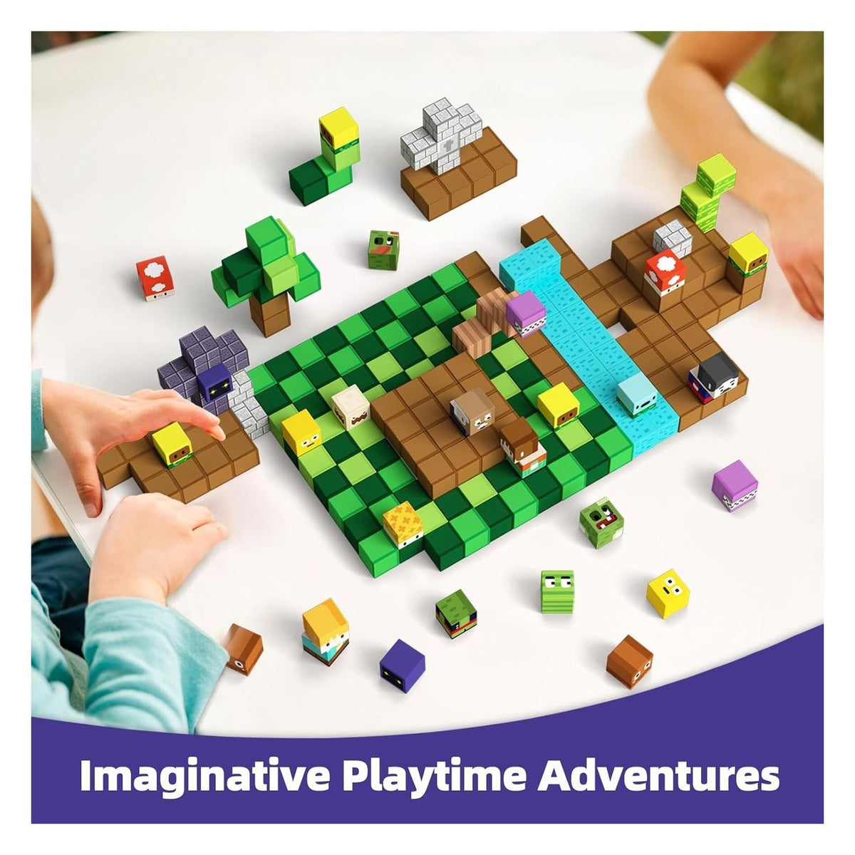 Bloques magnéticos MagWonder World cubos imanes 100 PIEZAS