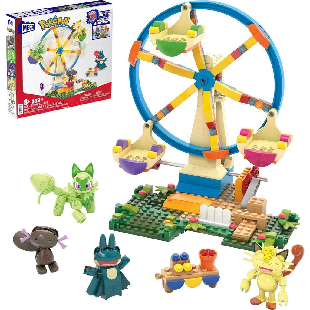Mega Pokémon Set Rueda de la Fortuna 393 bloques