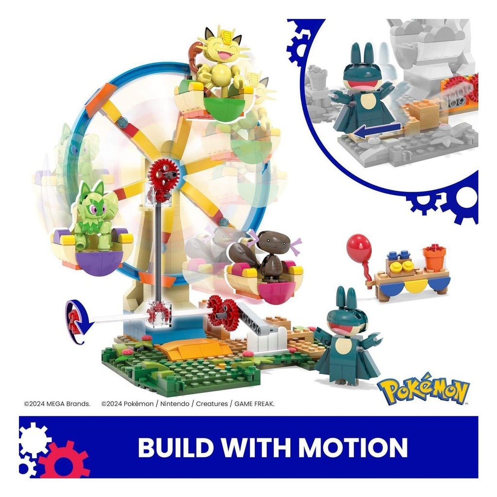 Mega Pokémon Set Rueda de la Fortuna 393 bloques