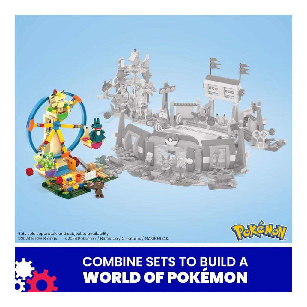 Mega Pokémon Set Rueda de la Fortuna 393 bloques