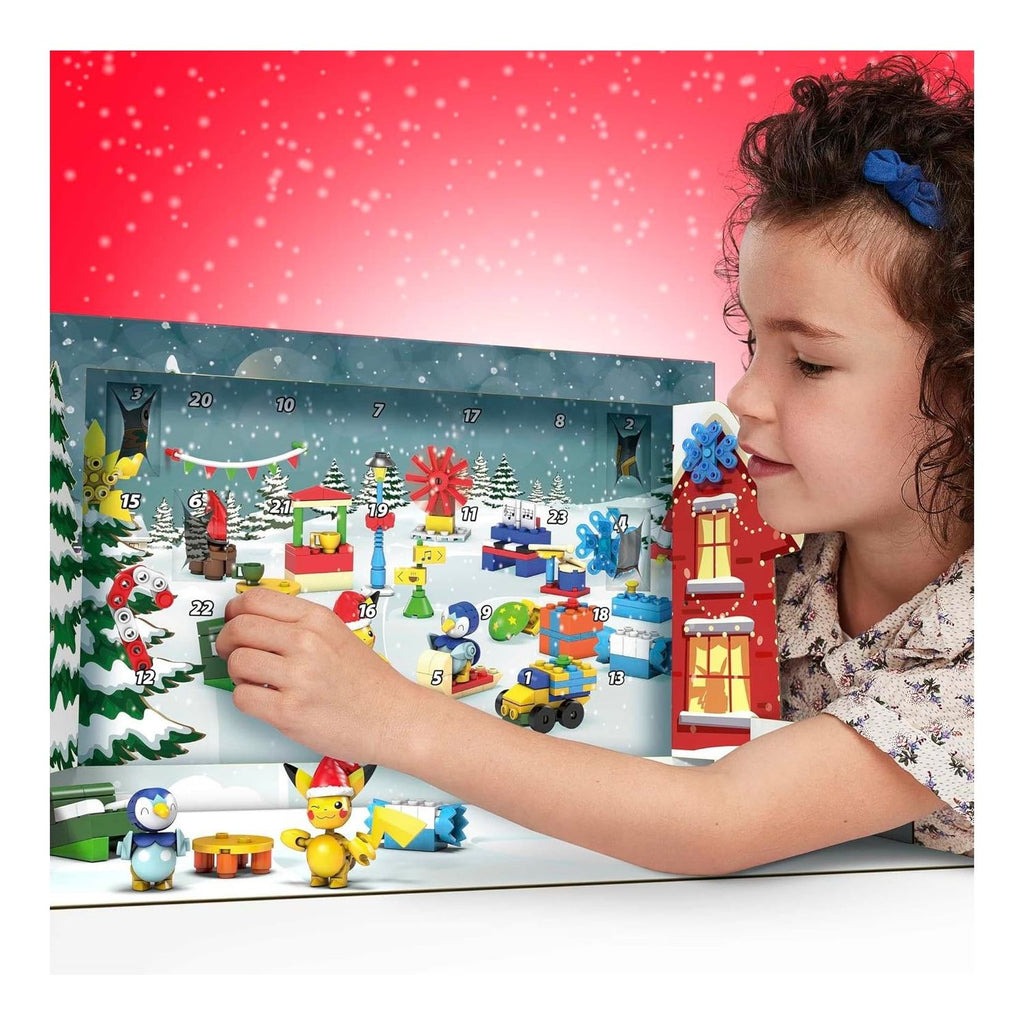 Mega Pokémon Set Calendario de Adviento Navideño 202 Bloques