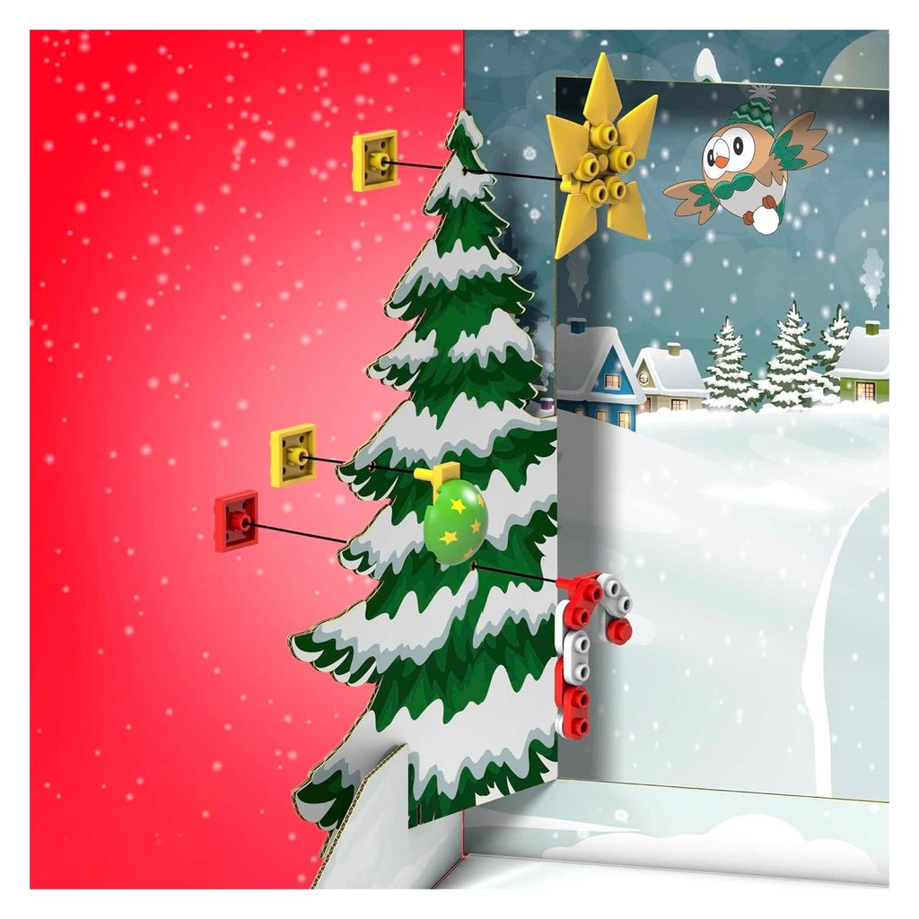 Mega Pokémon Set Calendario de Adviento Navideño 202 Bloques
