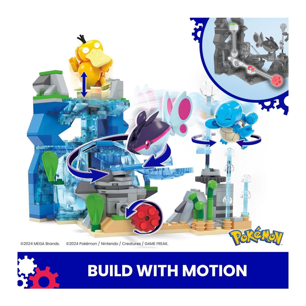 Mega Pokémon Set Aventura Acuatica 319 Bloques
