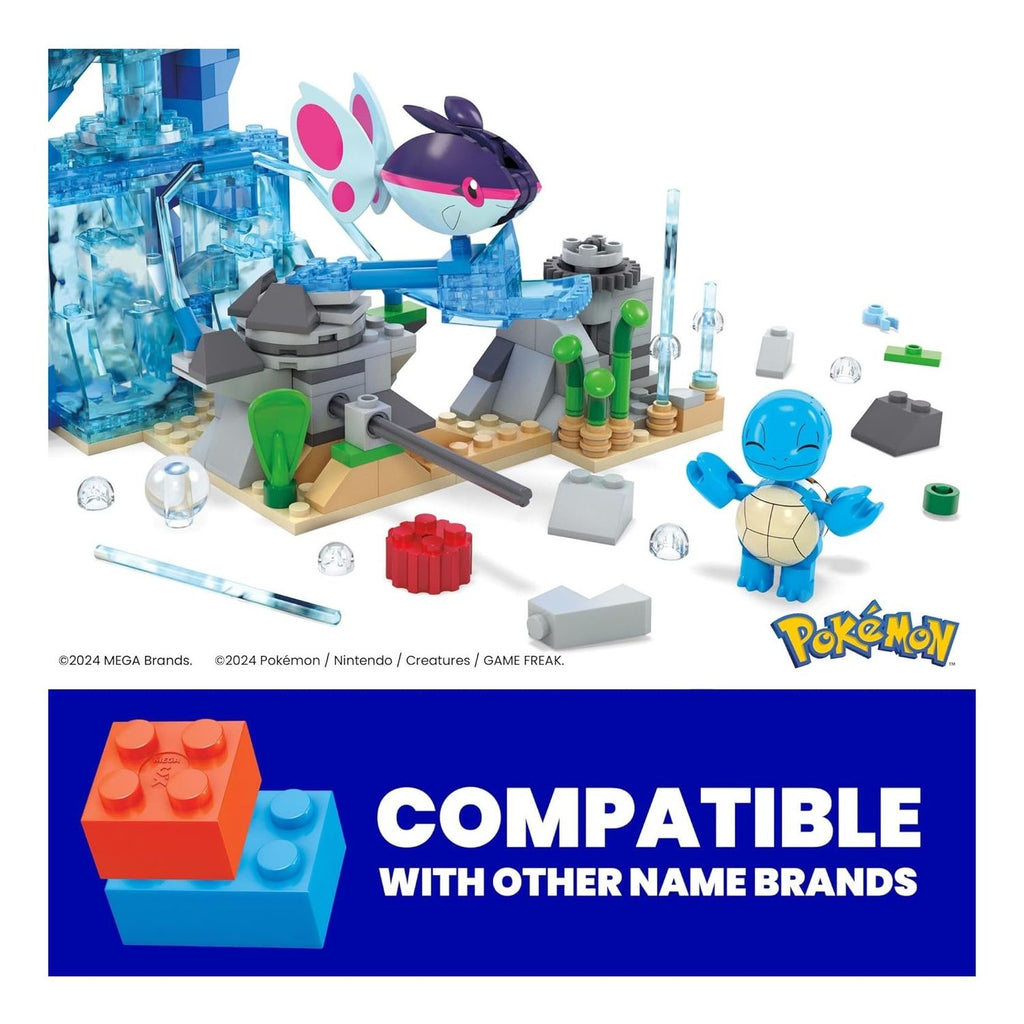 Mega Pokémon Set Aventura Acuatica 319 Bloques
