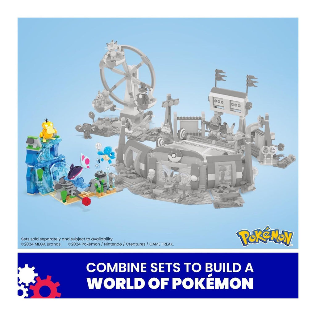 Mega Pokémon Set Aventura Acuatica 319 Bloques