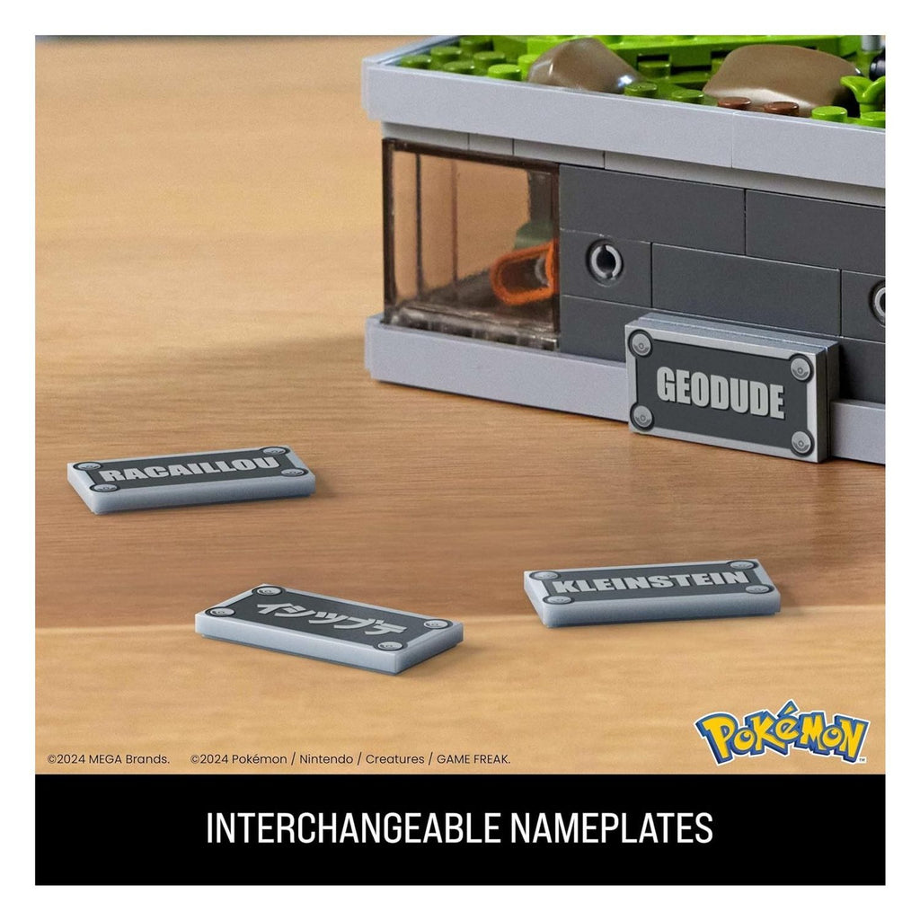Mega Pokémon Set Mini Geodude Tipo Roca 343 Bloques