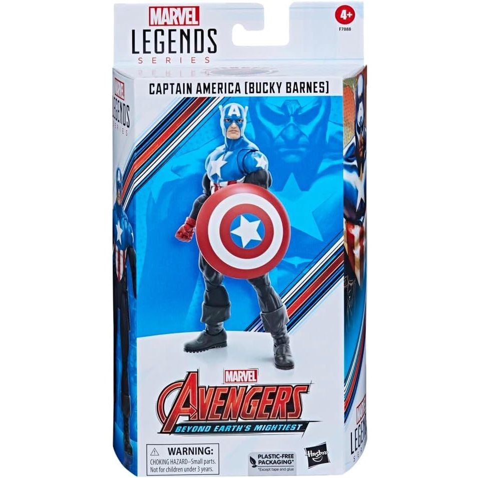 The Avengers Marvel Legends Capitan America Bucky Barnes