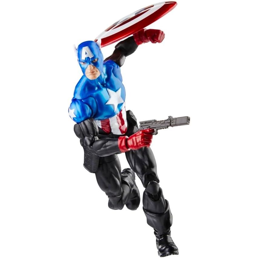 The Avengers Marvel Legends Capitan America Bucky Barnes