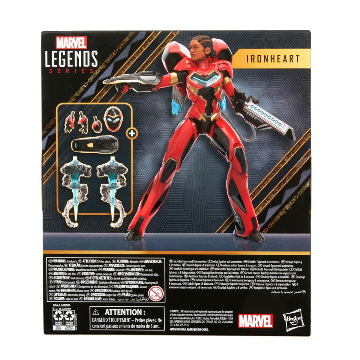 Wakanda Forever Marvel Legends Ironheart Deluxe