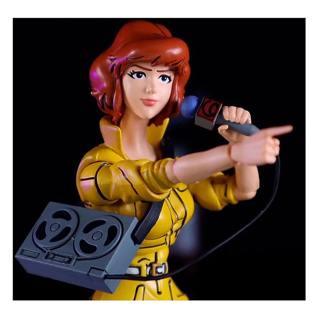 Figura de acción April O Neil Cartoon Tortugas Ninja