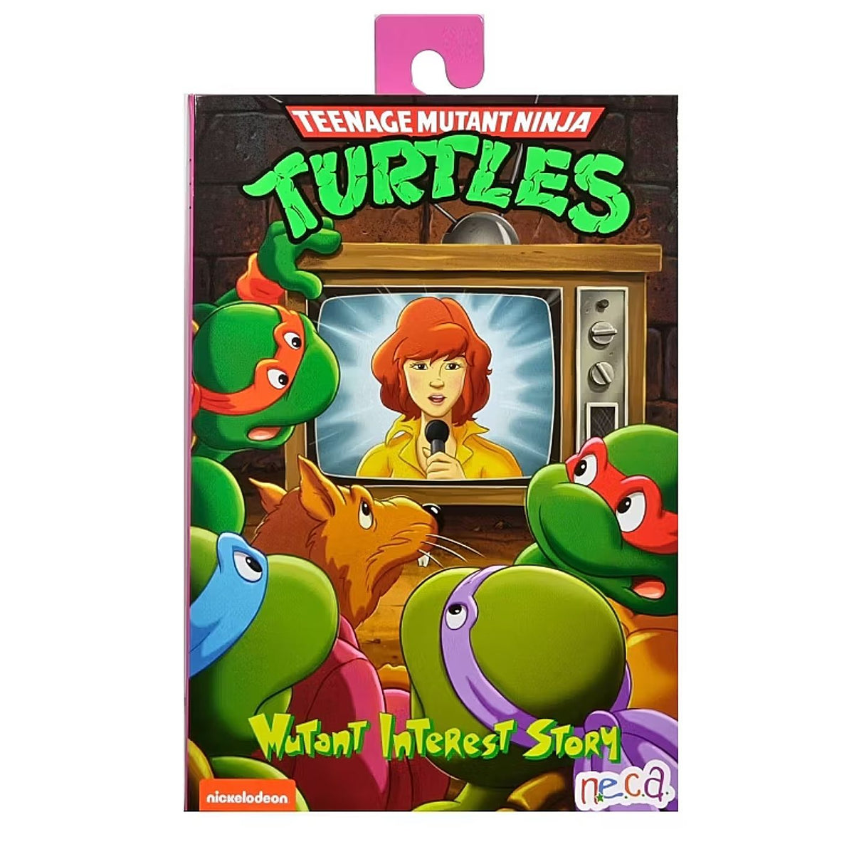 Figura de acción April O Neil Cartoon Tortugas Ninja