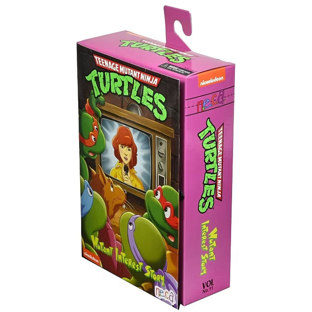 Figura de acción April O Neil Cartoon Tortugas Ninja