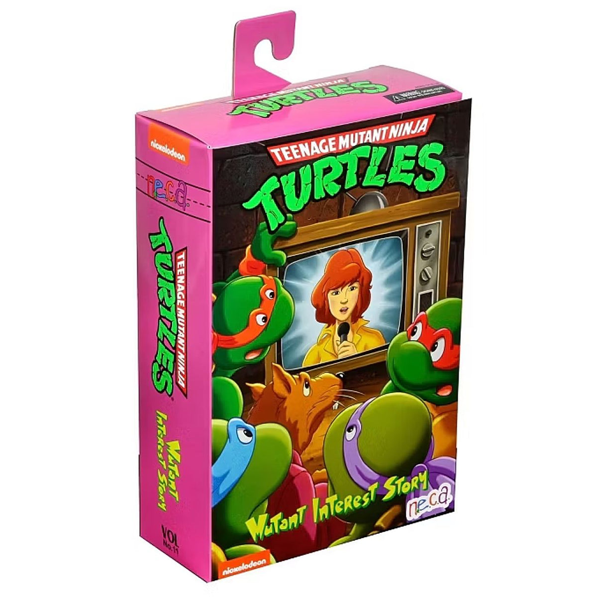 Figura de acción April O Neil Cartoon Tortugas Ninja