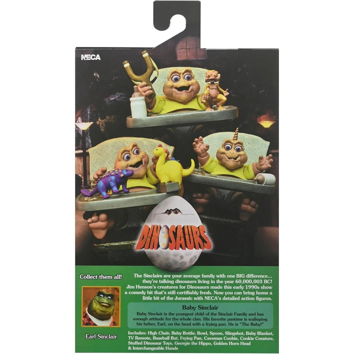 Figura Dinosaurios Ultimate Baby Sinclair 10cm