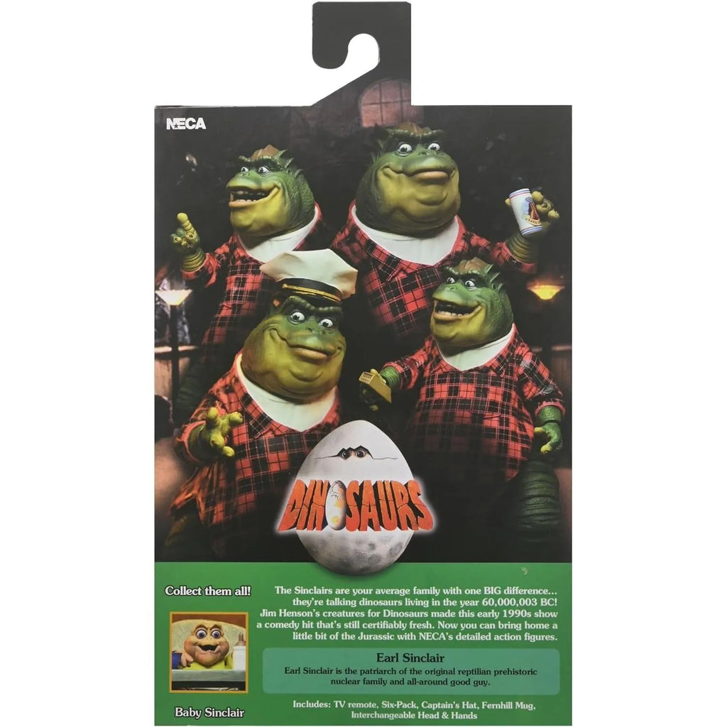 Figura de Accion Dinosaurios Ultimate Earl Sinclair