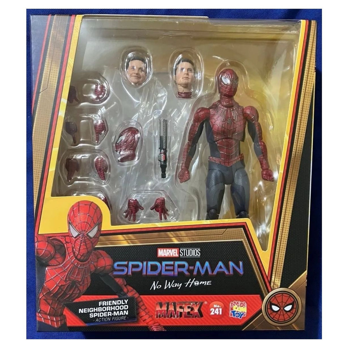 Spider-Man No Way Home MAFEX 241 Tobey Maguire Spiderman Friendly Neighborhood
