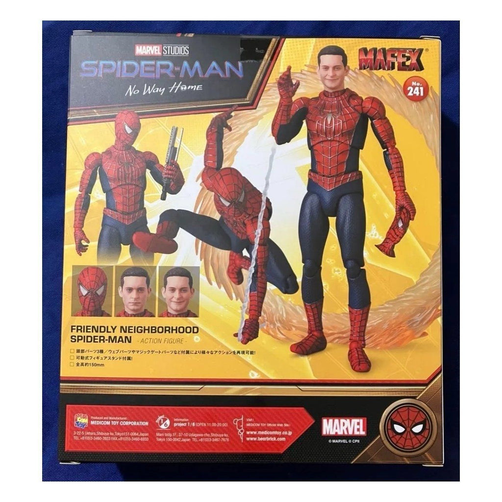 Spider-Man No Way Home MAFEX 241 Tobey Maguire Spiderman Friendly Neighborhood
