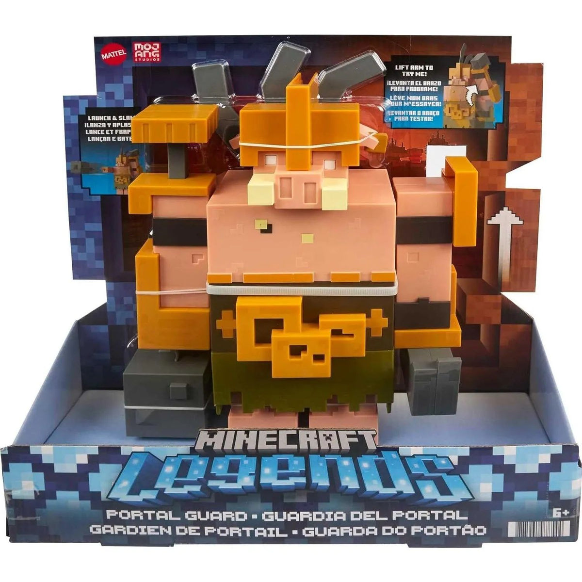 Figura de Acción Minecraft Legends Protector de Portal 25cm