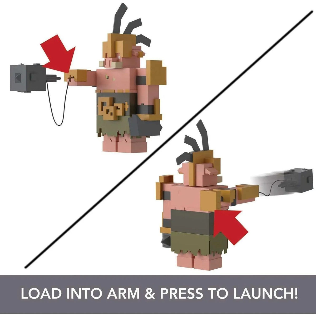 Figura de Acción Minecraft Legends Protector de Portal 25cm