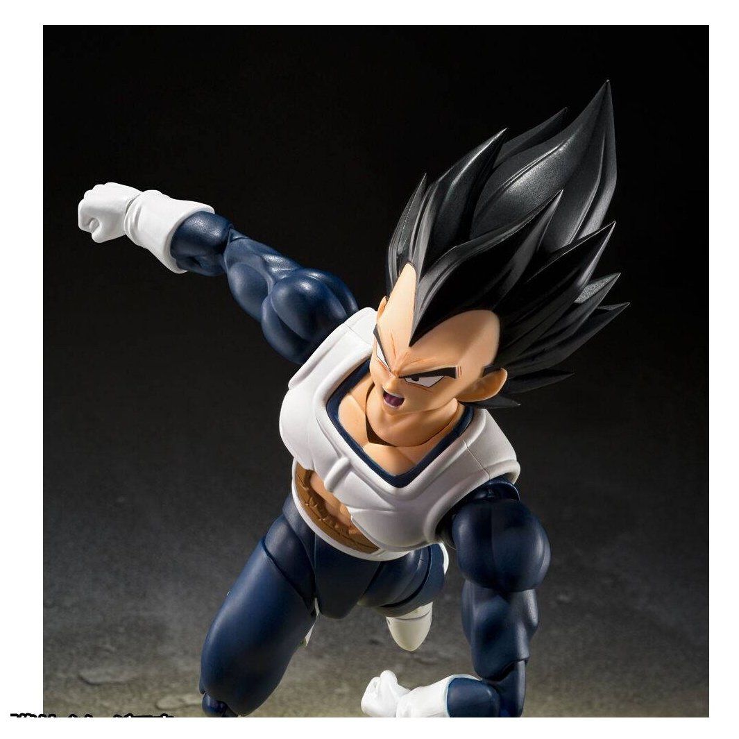 Dragon Ball Z SH Figuarts Vegeta Namek Ropa Vieja