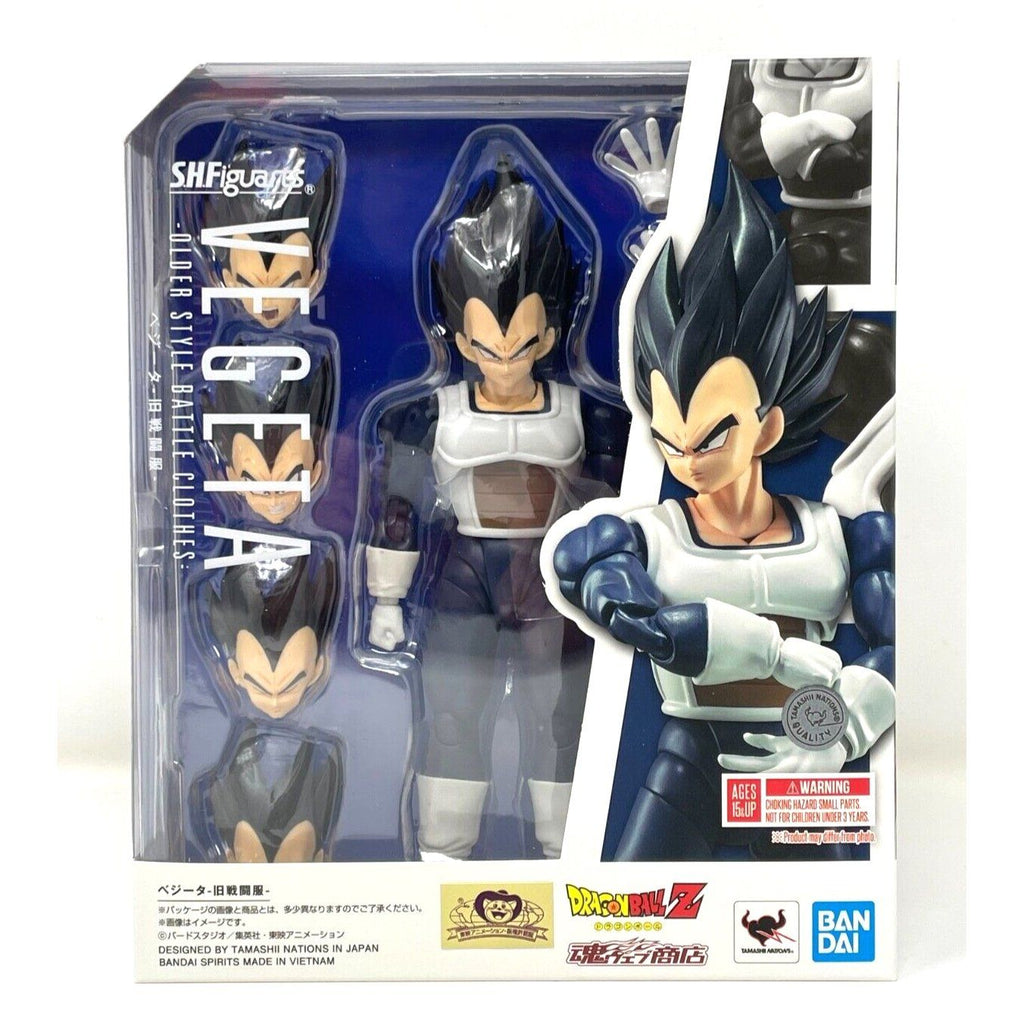 Dragon Ball Z SH Figuarts Vegeta Namek Ropa Vieja